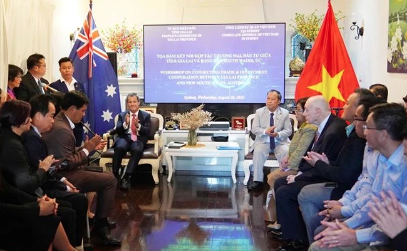 Gia Lai, Australia’s New South Wales state promote trade, investment cooperation